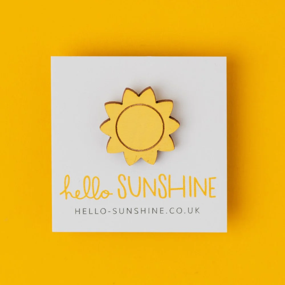 SUNSHINE LAPEL PIN