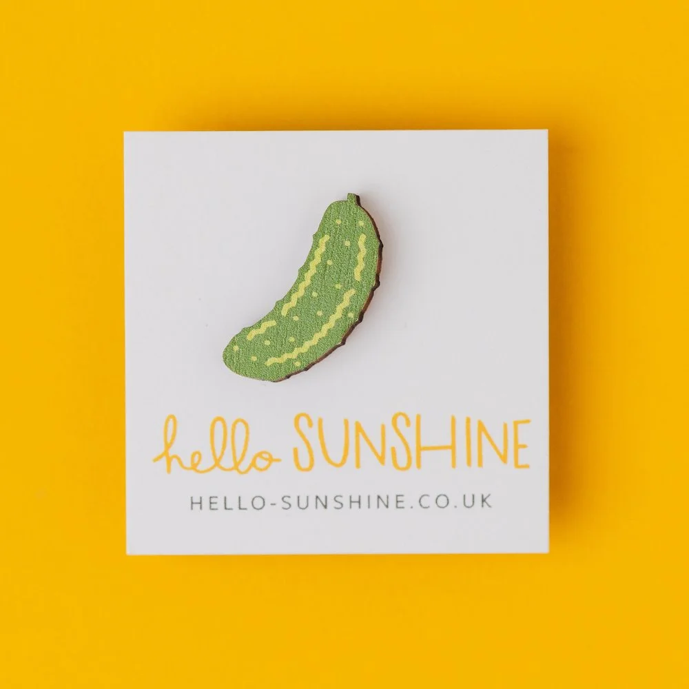 PICKLE LAPEL PIN