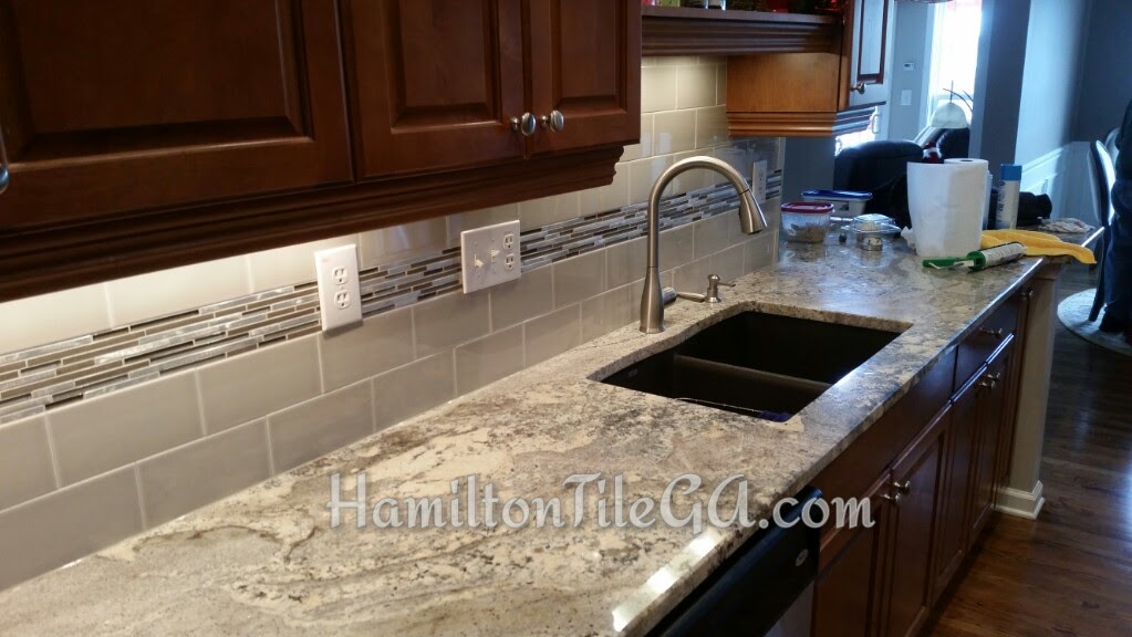 Another back splash in Woodstock, GA.