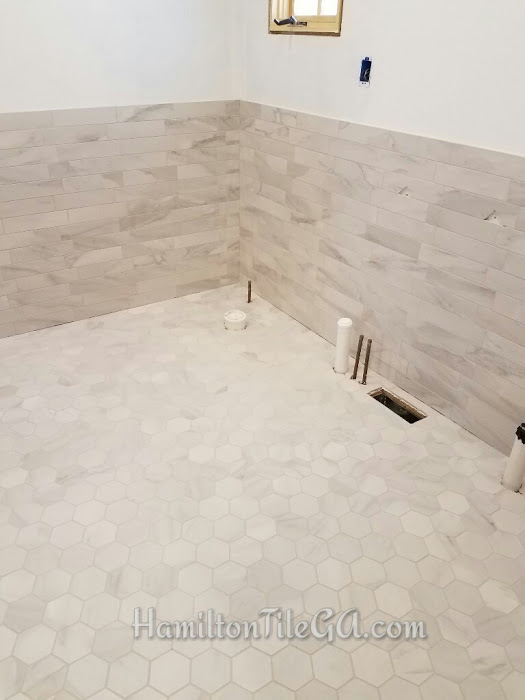No caulking, yet!