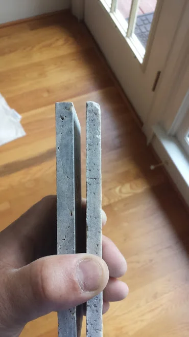 Just a bit thinner than the other one! Don't worry we'll make it right!!!