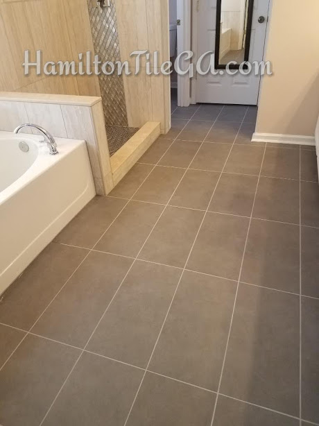 A Tile Guy S Blog Bathroom Remodeling, How To Stagger Rectangular Floor Tile