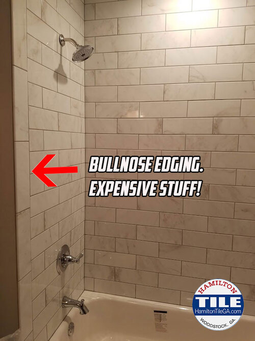 A Tile Guy S Blog Bathroom Remodeling, How High To Put Tile On Bathroom Wall