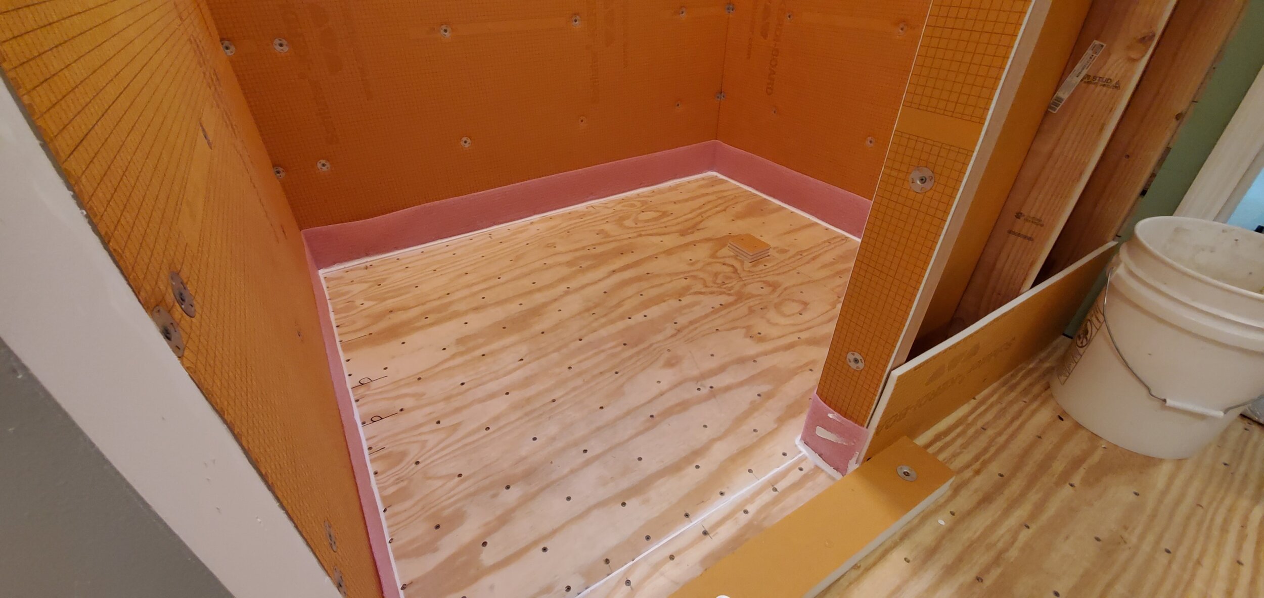 Good prep means not cutting corners! Look at the screws. Floors fail because of lack of fastening. Ours will not.