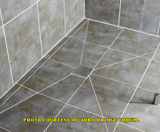 Linear And Center Shower Drain Pros, Large Format Tile Shower Floor Linear Drain