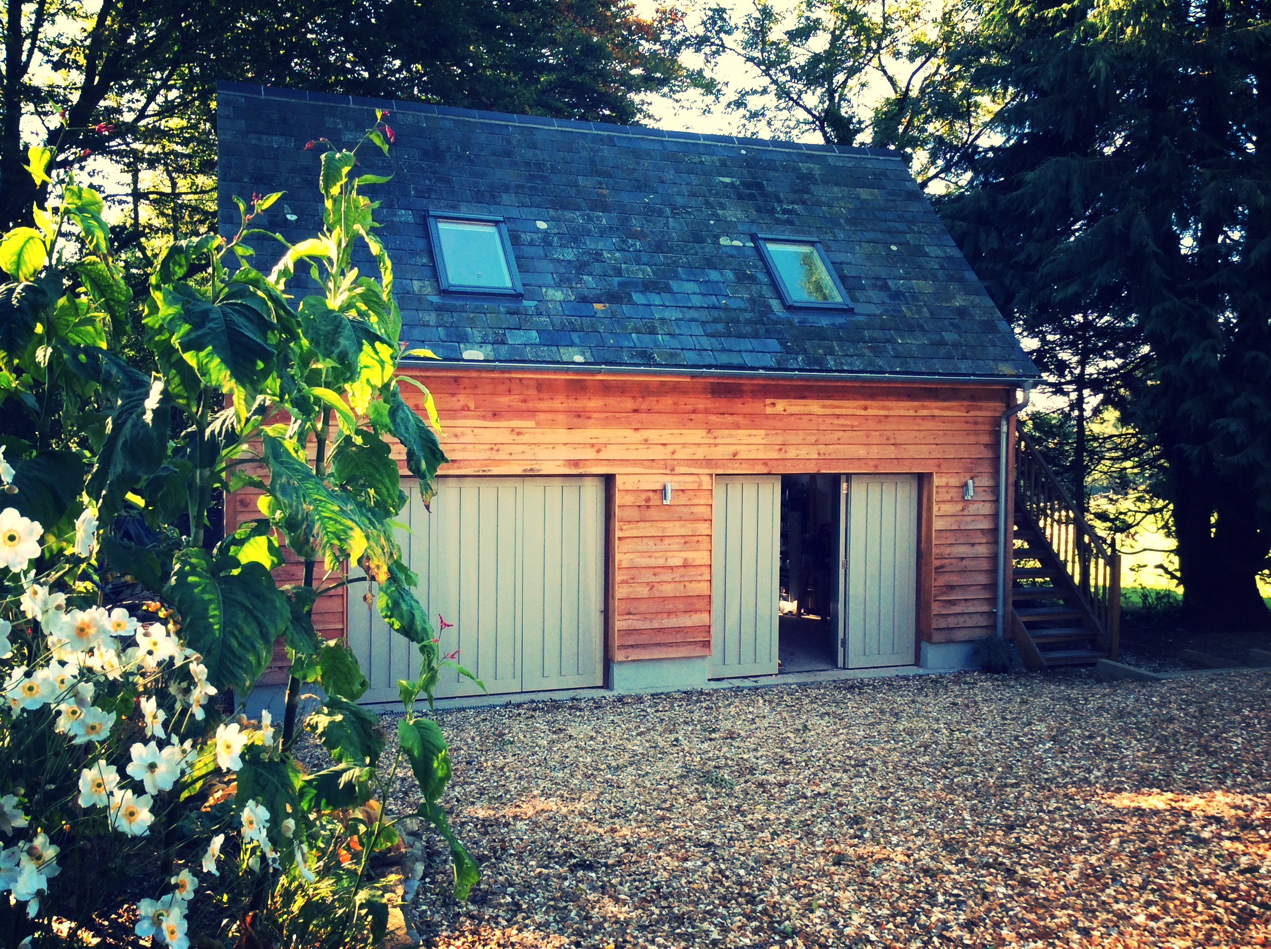 Jools' studio in Rocombe, Lyme Regis, Dorset