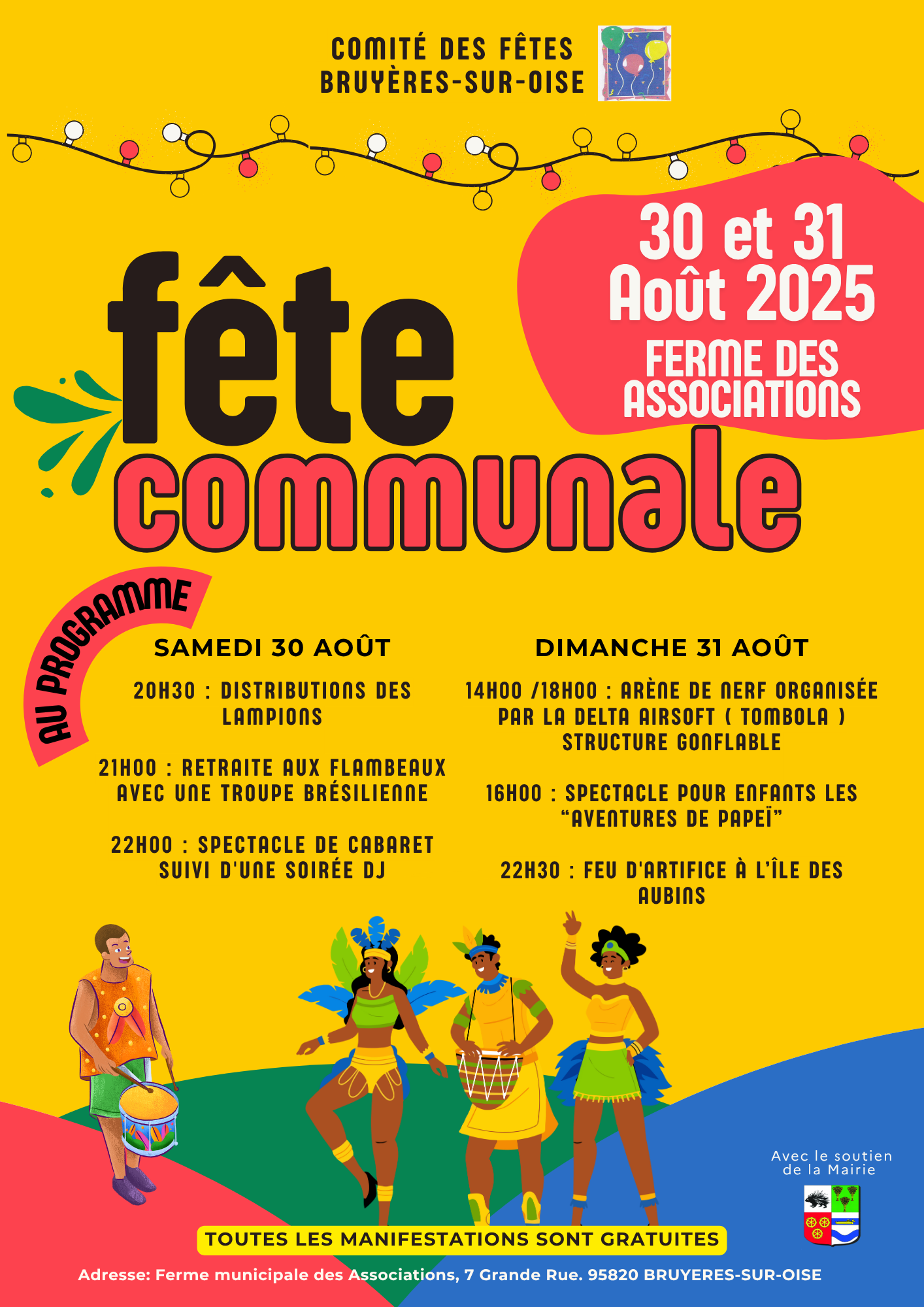 Fête communale 2025 de Bruyères-sur-Oise