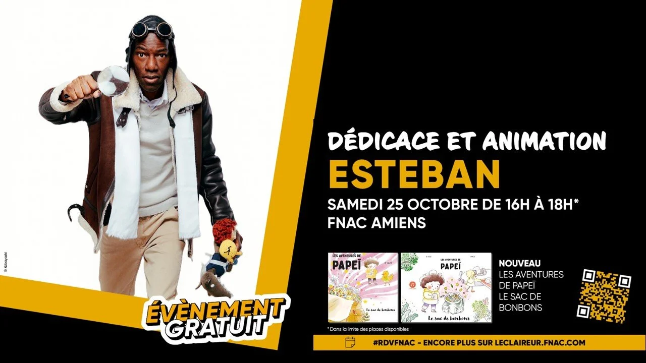 Dédicace Fnac d'Amiens : Les aventures de Papeï 