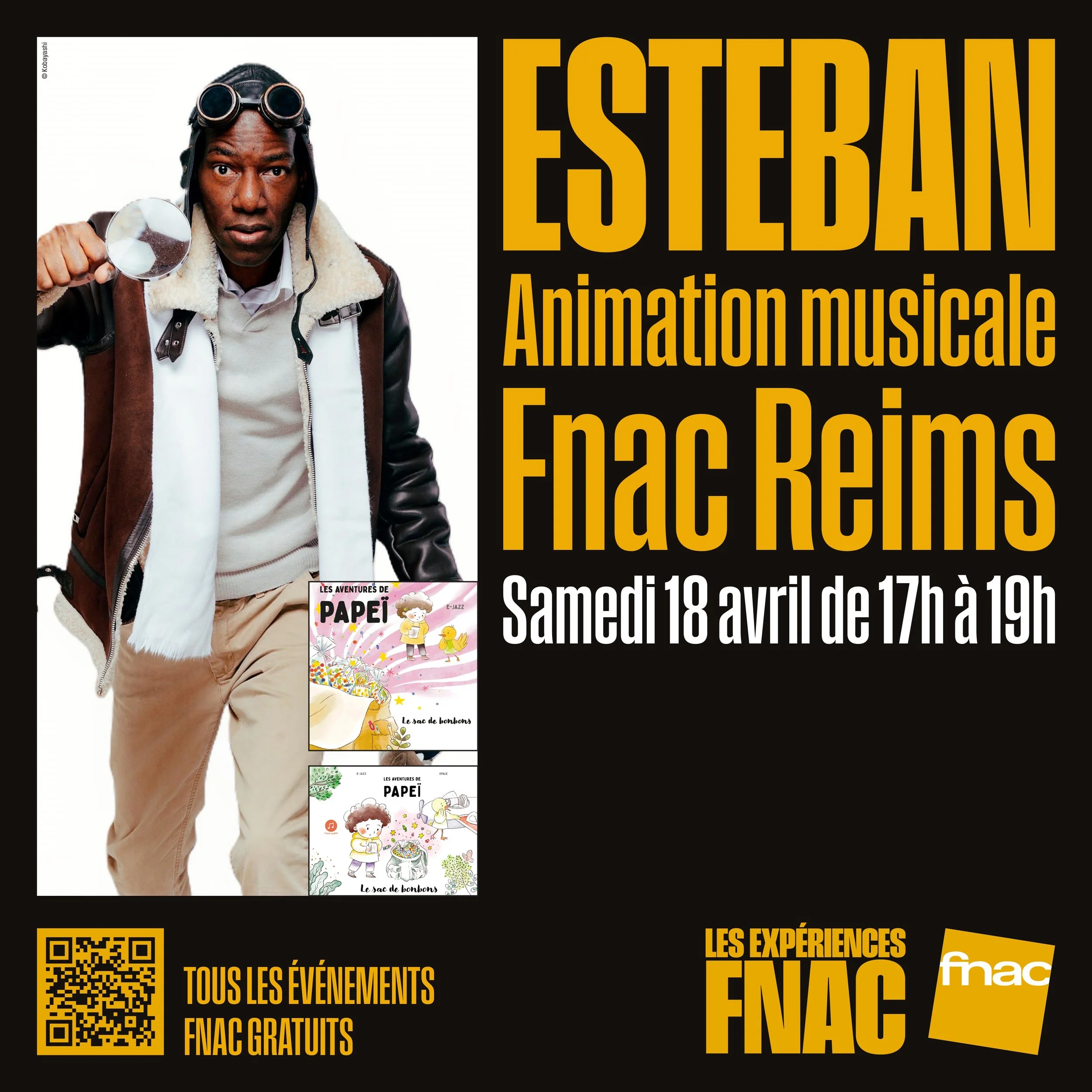 Dédicace Fnac Reims Centre : Les aventures de Papeï