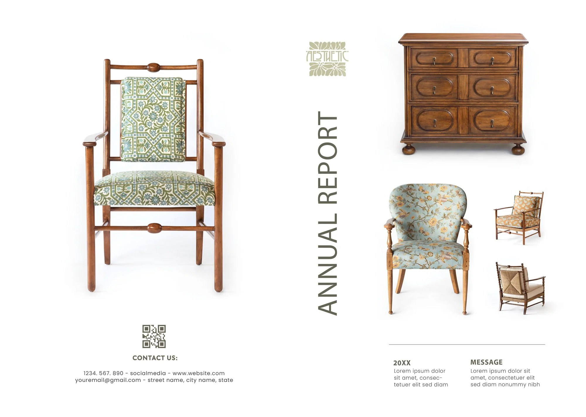 Annual Report Aesthetic