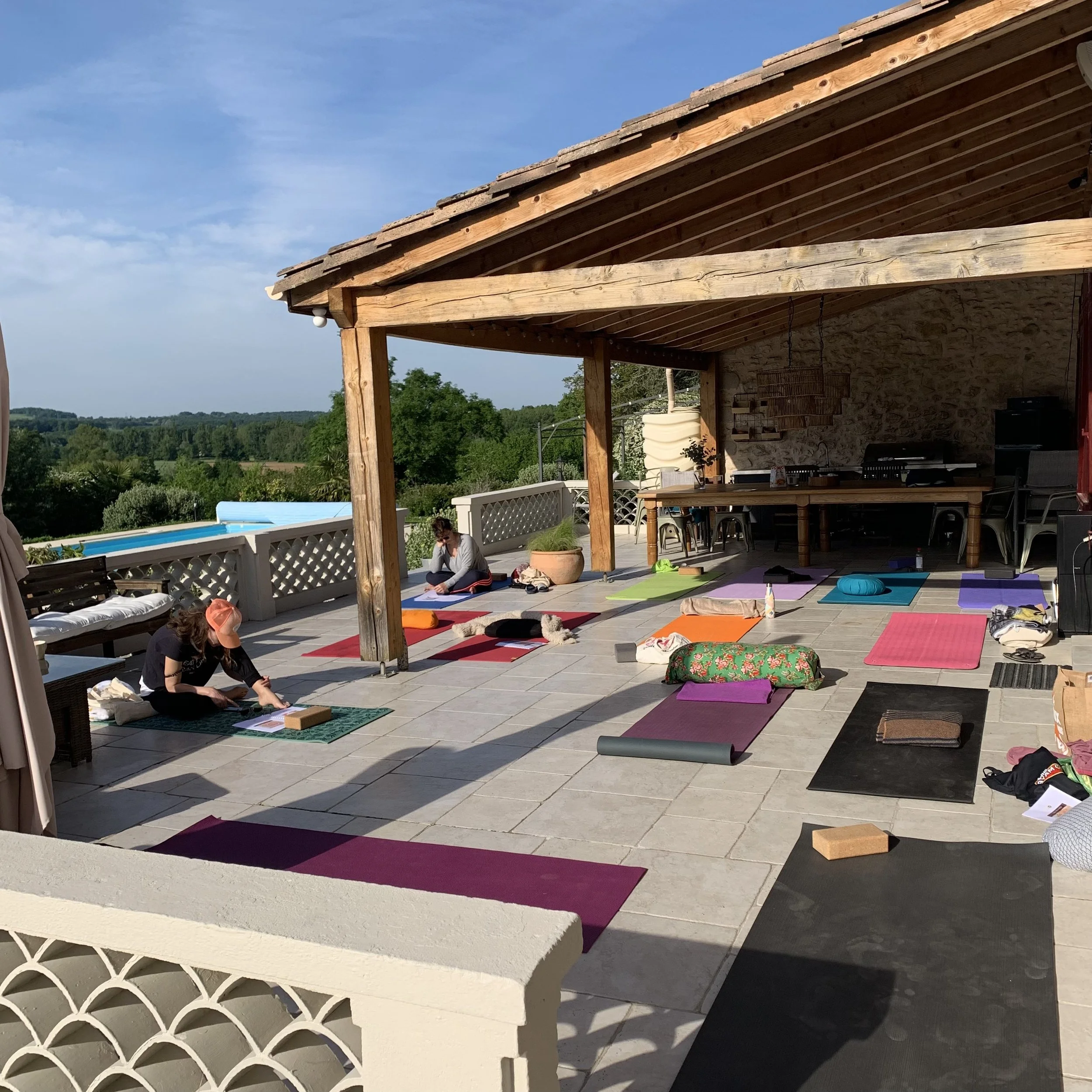 Retraite de yoga avec Emmanuelle Yoga