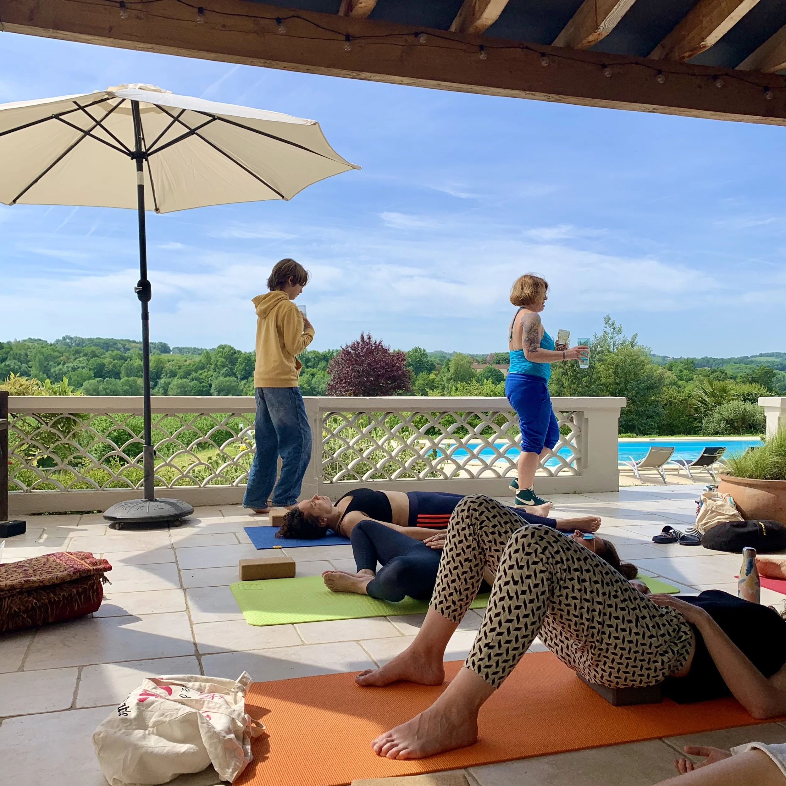 Retraite de yoga avec Emmanuelle Yoga