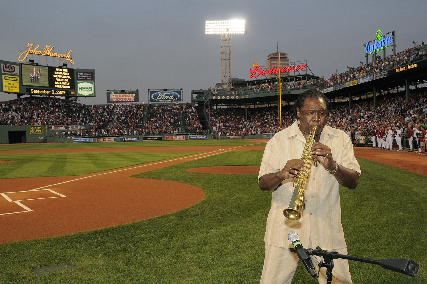 Wendall at Fenway Park
