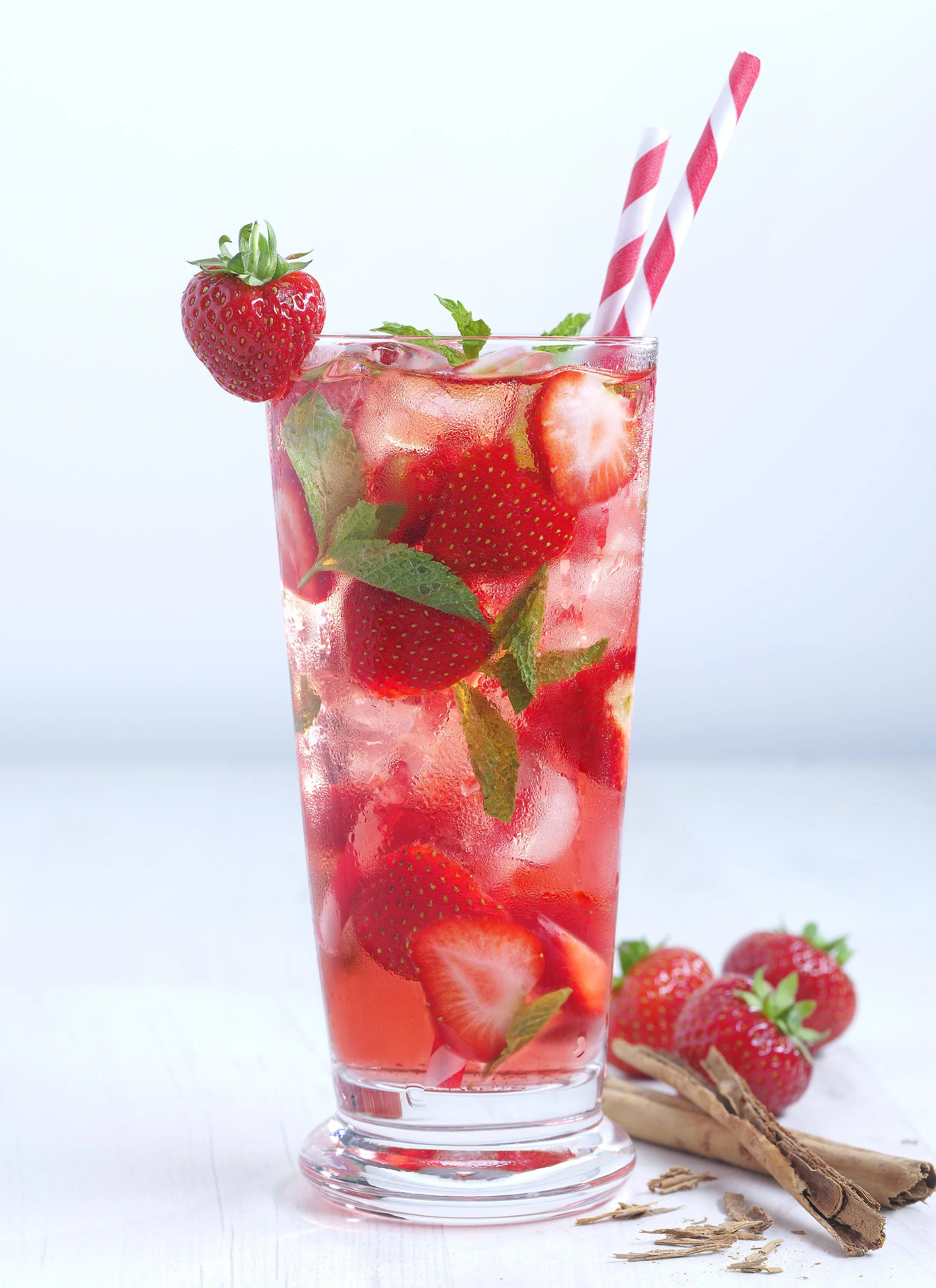 Hilary Moore Food Photography Strawberry Milkshake