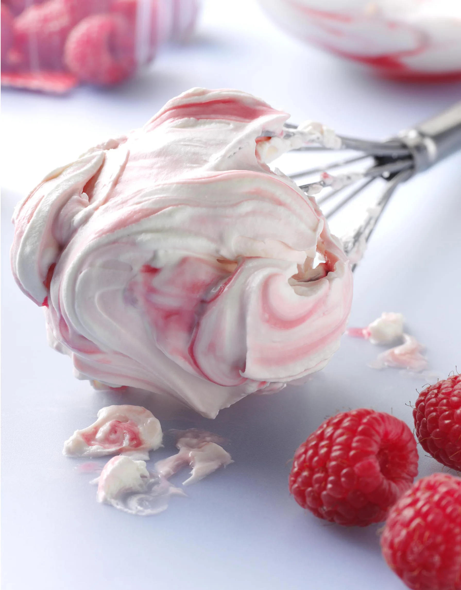 Hilary Moore Food Photography Raspberry Cream