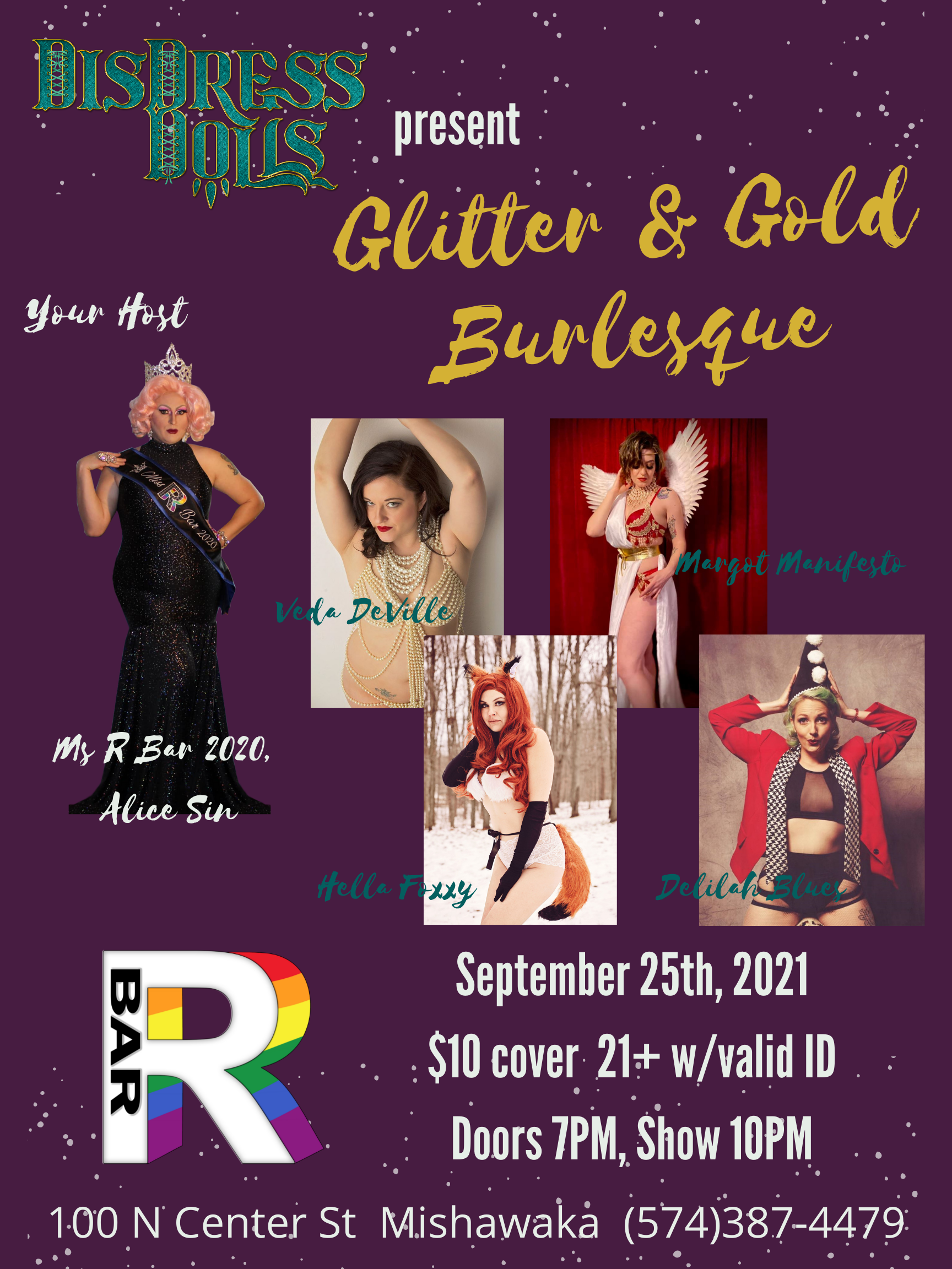 Glitter &amp; Gold Burlesque
