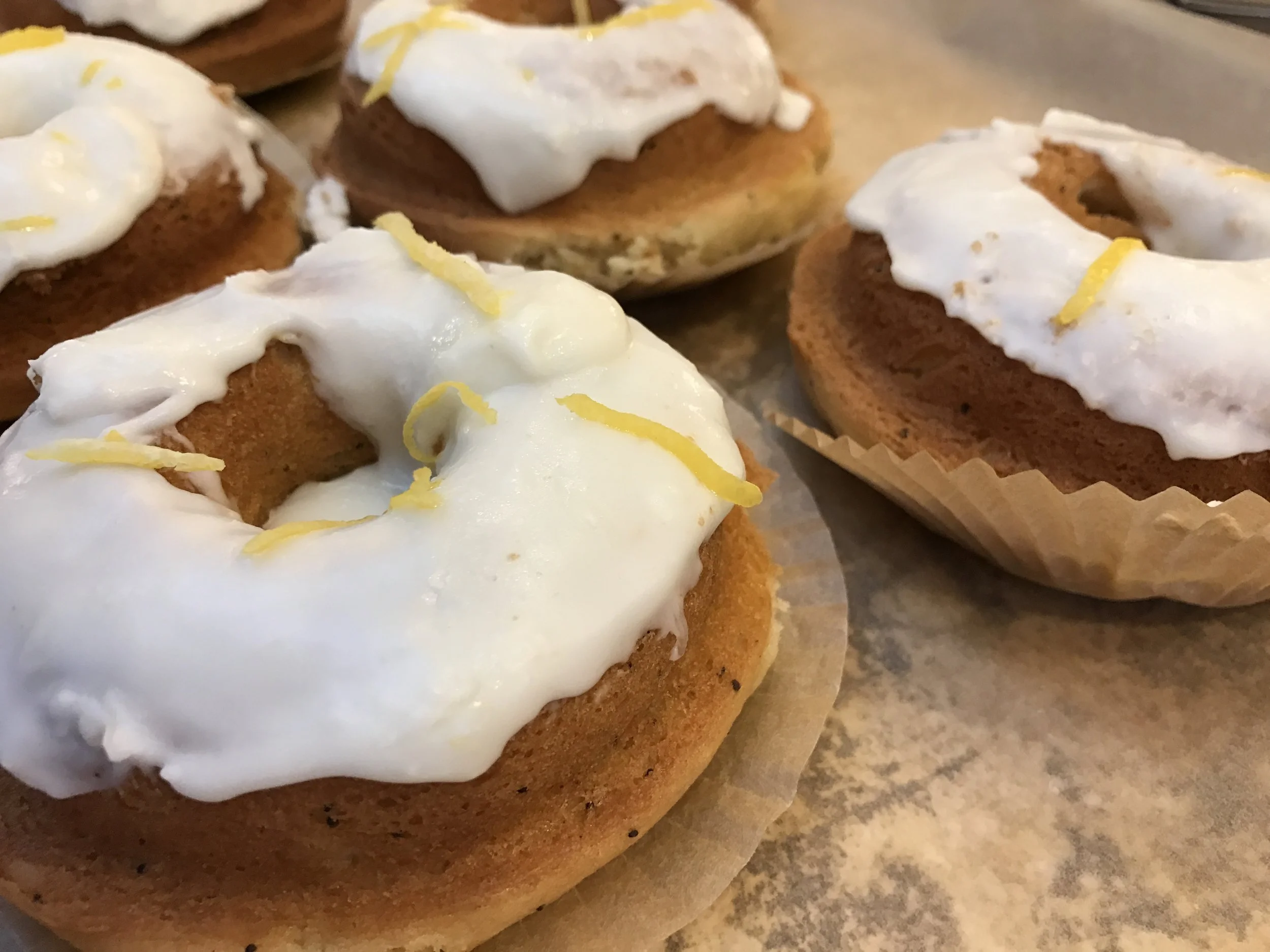 Lemon Poppyseed Dough-nots