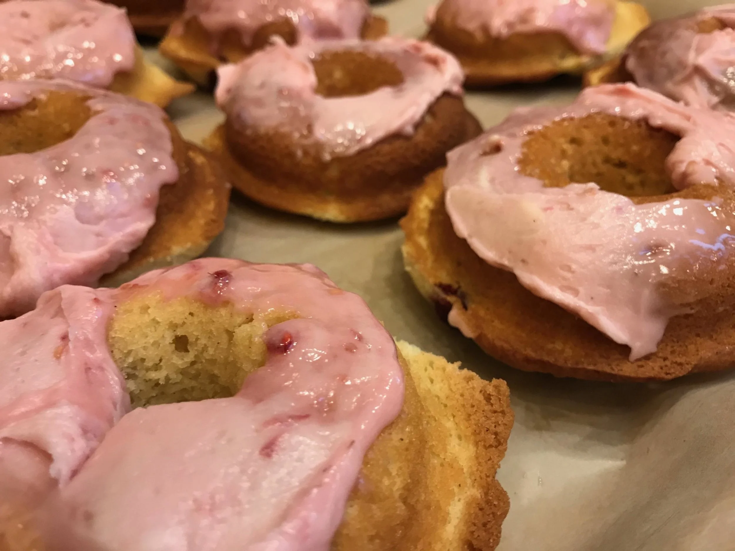 Red Raspberry Dough-Nots