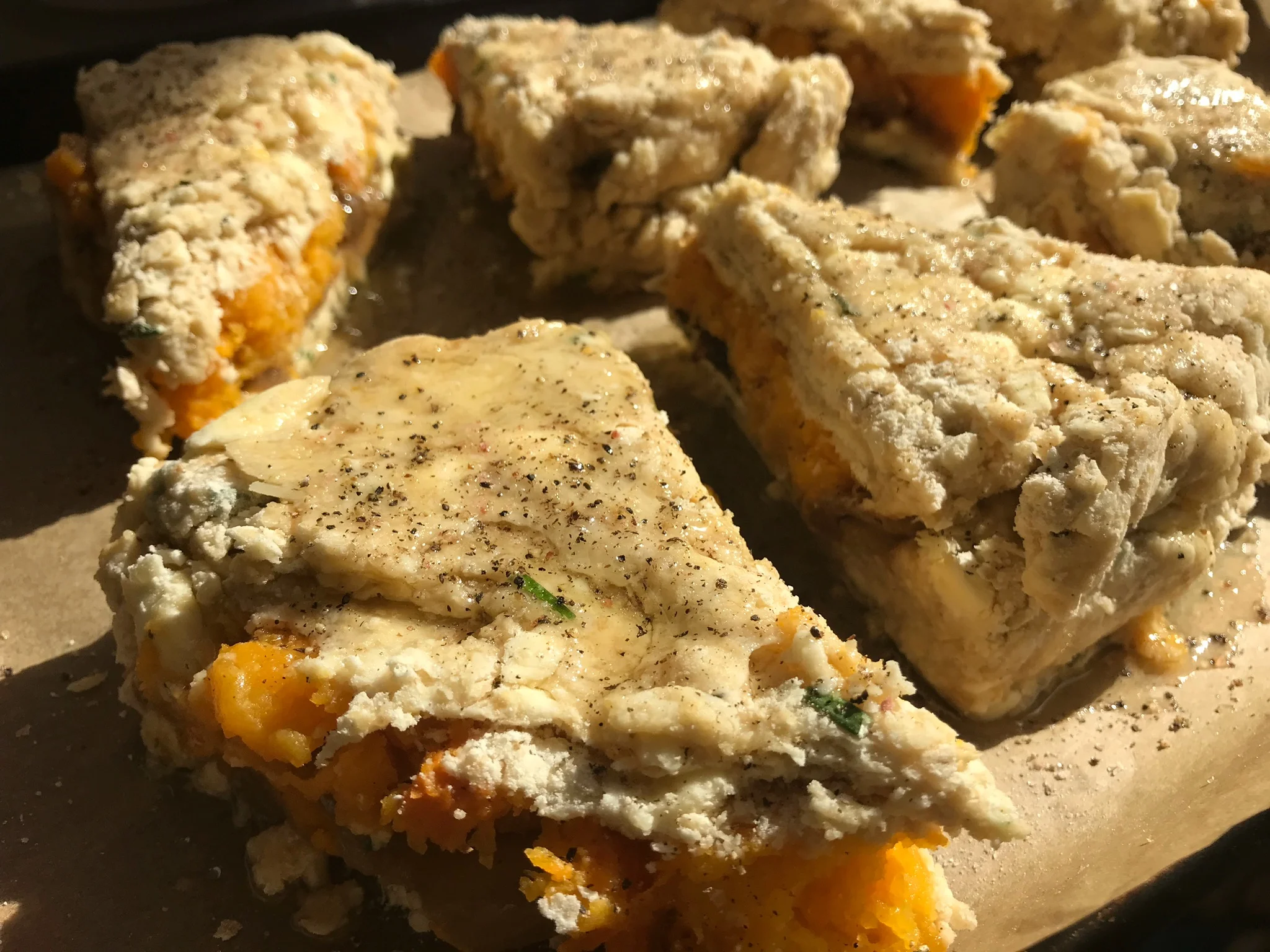 Rustic Season Scone ~ Butternut Squash Sweet Potato & Pumpkin