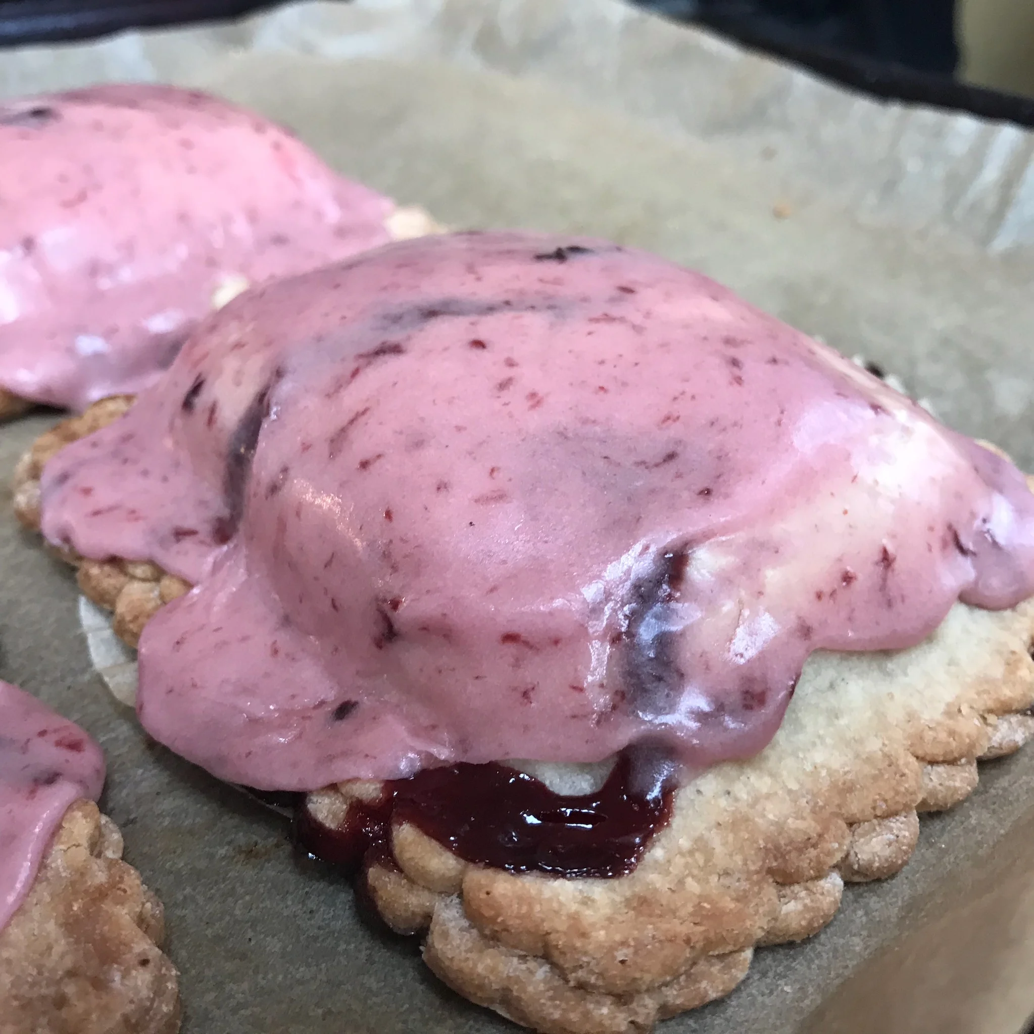 Cherry-Cranberry Pure Tarts