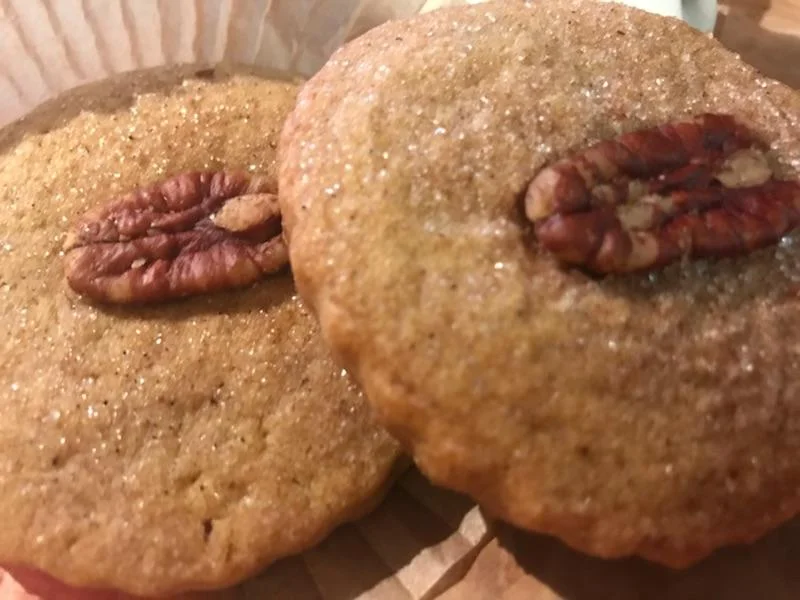 Pumpkin Spiced Shortbread Cookies