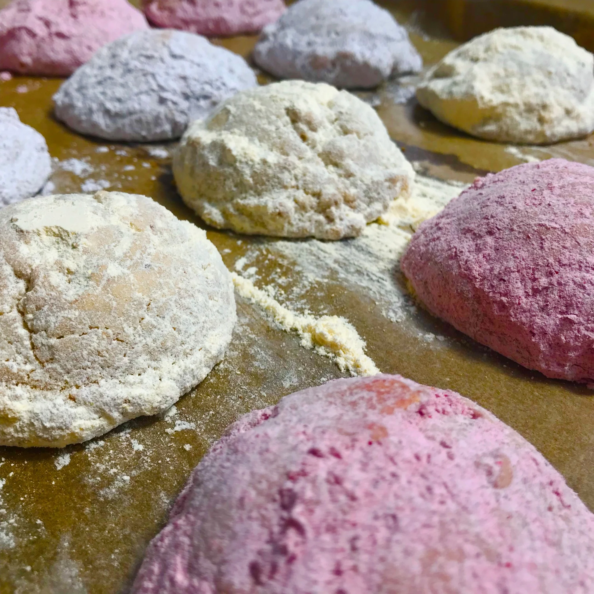 Pastel Butter Cookies