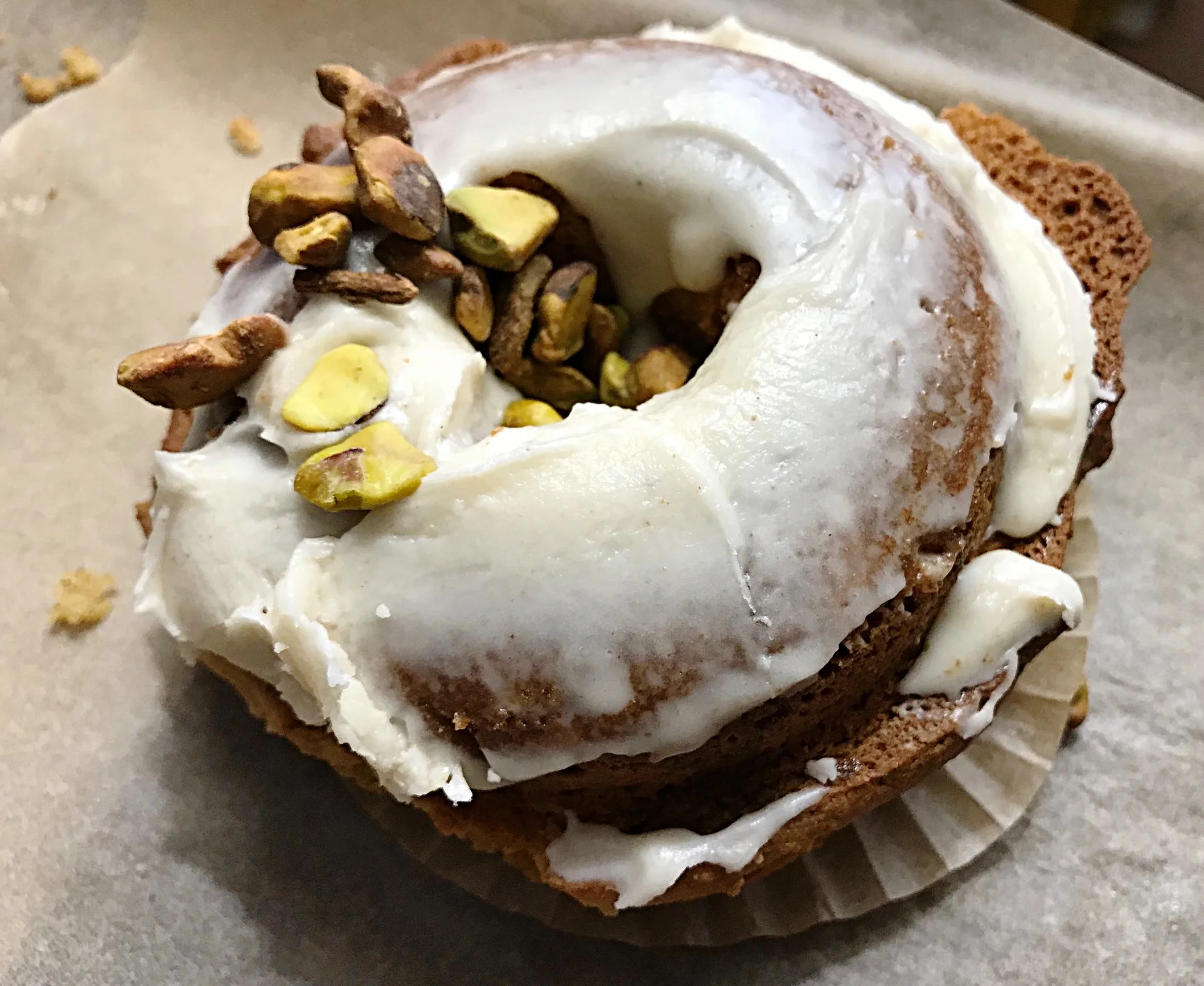 Sweet Potato Butter Maple Iced Pistachio Dough-Not