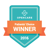 Honored and Humbled to be a Patients' Choice Winner for OpenCare and to that, we give thanks to our patients and community members!
