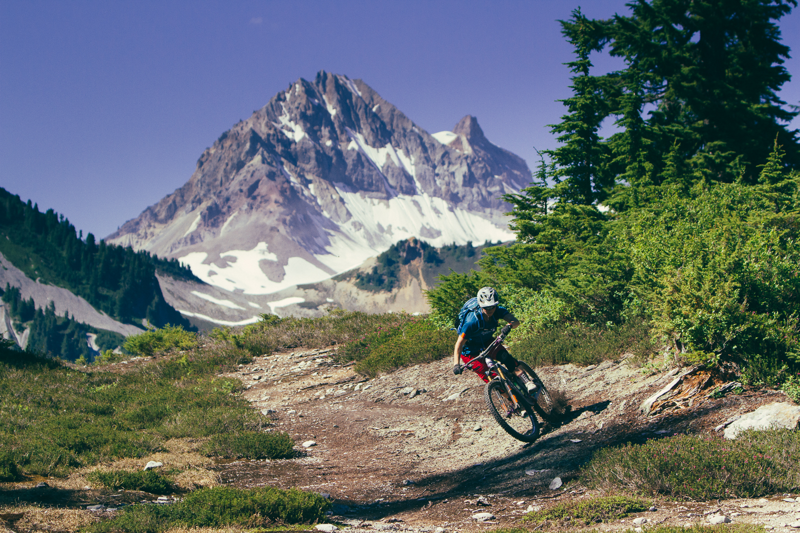 Jaime Hill Rides Elfin Lakes