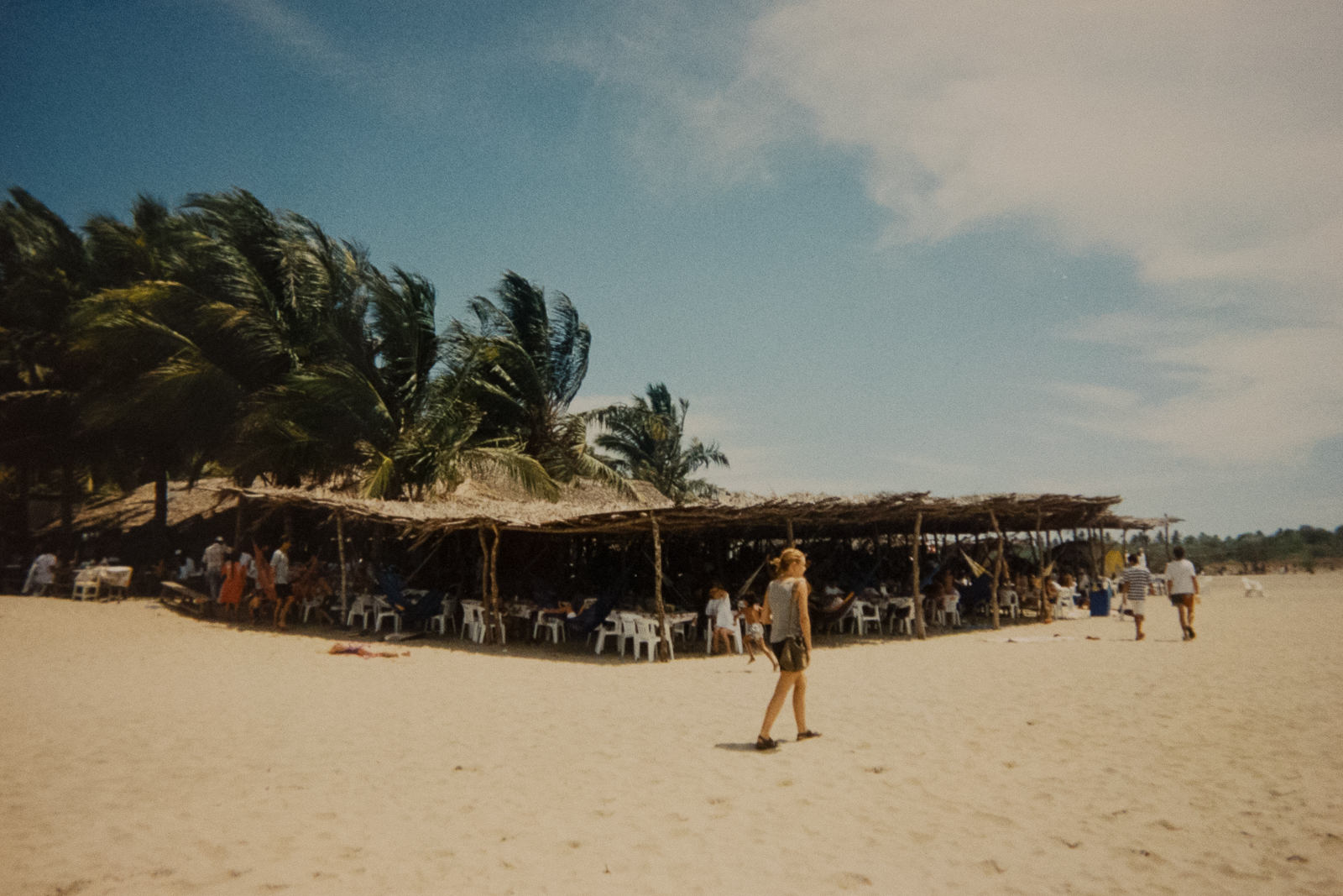 All of these photos are from the trip we took to visit Dad in 1997 at the end of his sabbatical when he had finished building the house.