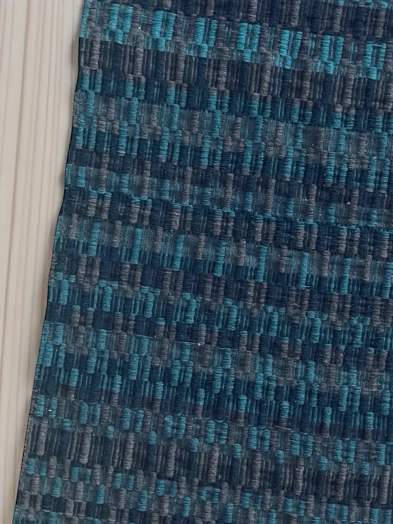 A beautiful, textured wool rug designed and woven by our friend B&euml;&euml;rt. Blues and purples 💙
Available November 13 when I&rsquo;m back from Oaxaca.