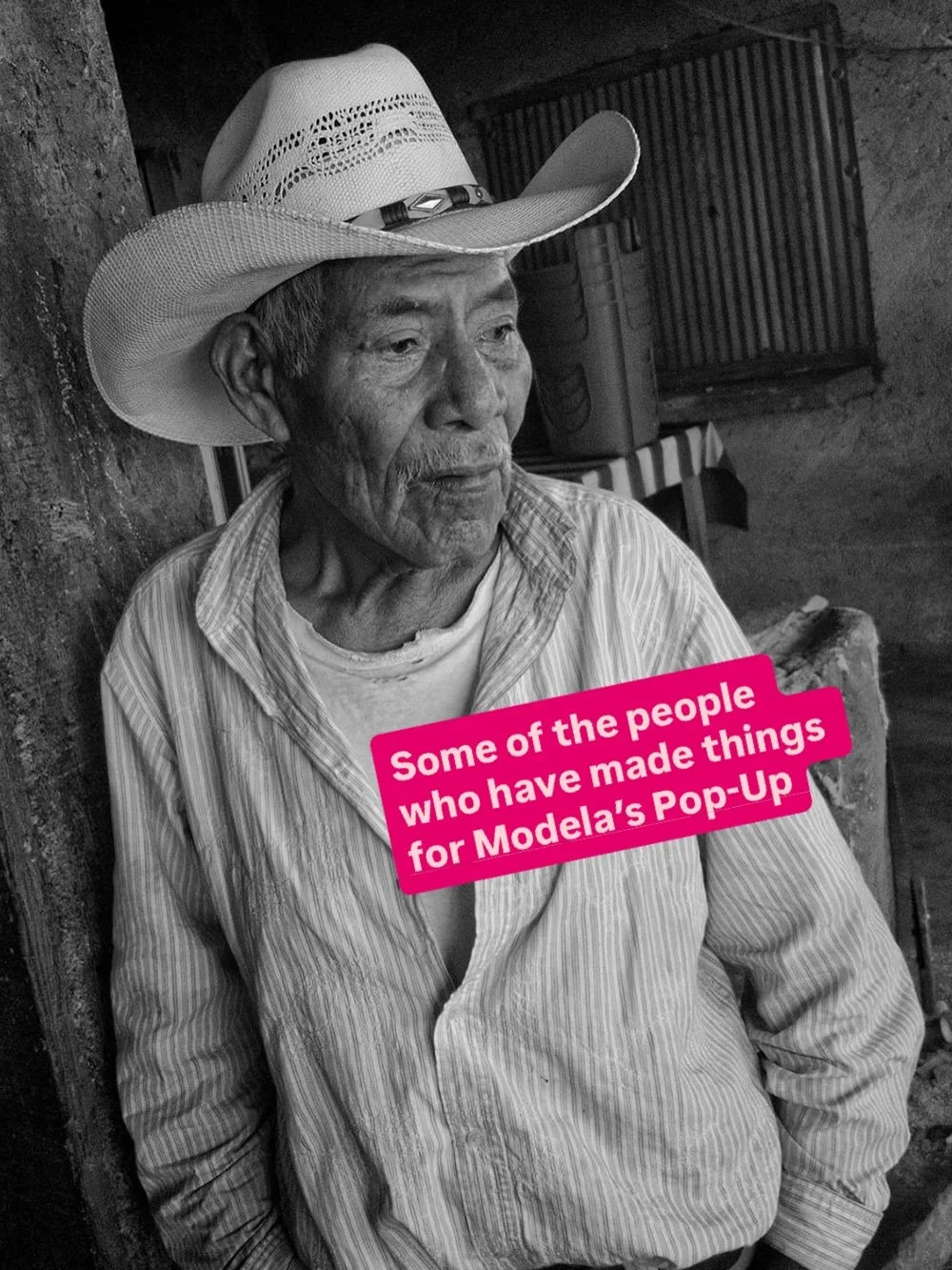 Some faces behind what Modela brings you. ❤️Generational knowledge and craft expertise is what they share. All handmade from Oaxaca, Mexico.