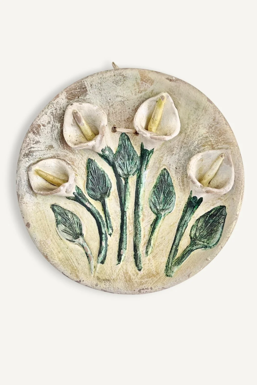 Dolores Porras vintage hanging plate