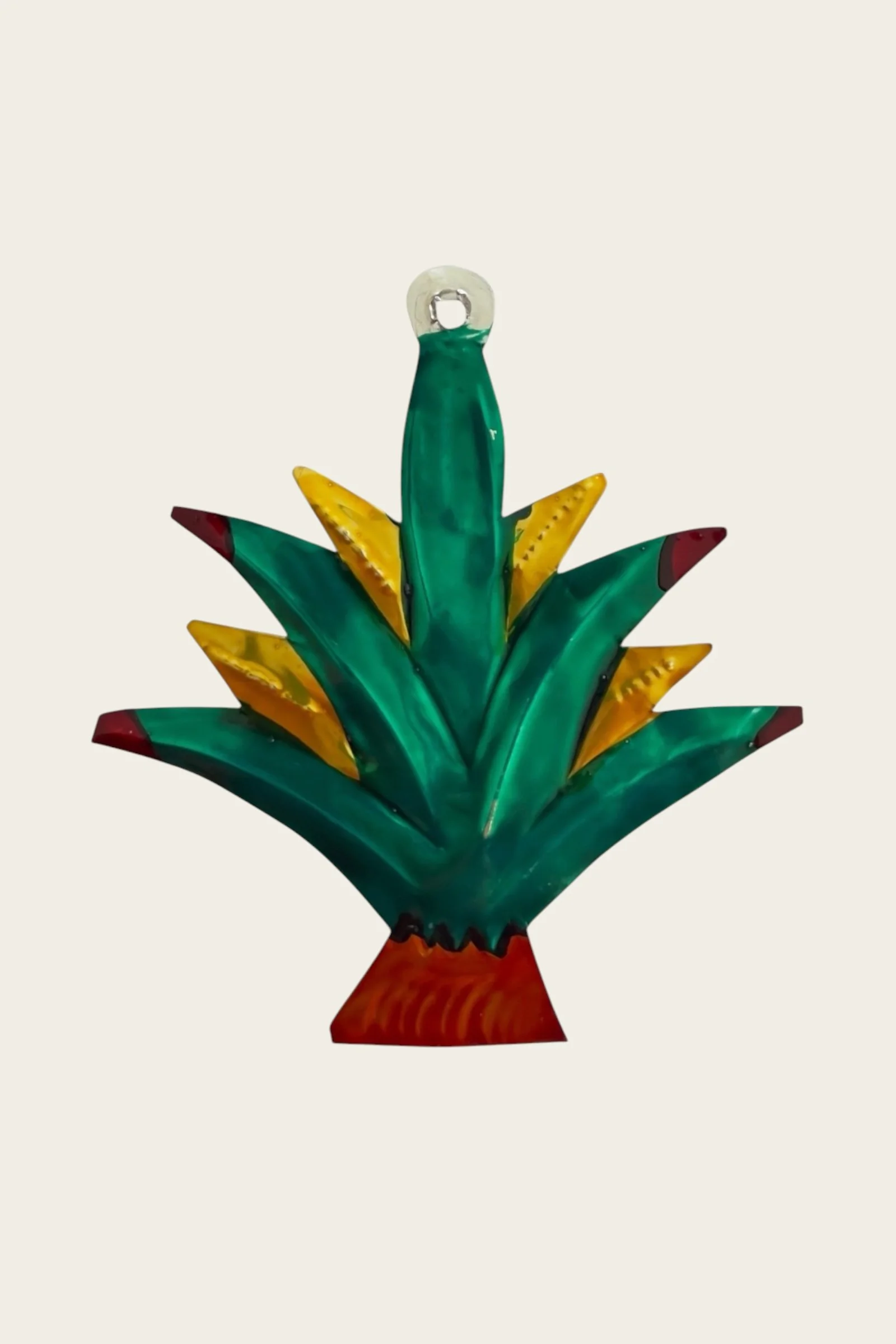 Tin Maguey Ornament