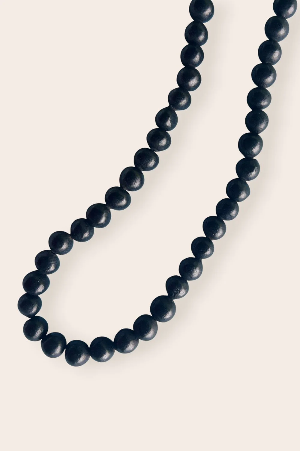 Barro negro beaded necklace from Oaxaca