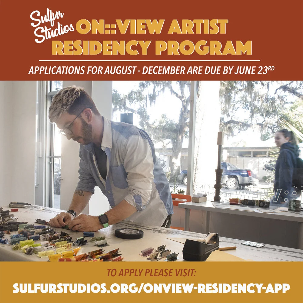 ON::View Residency - DEADLINE EXTENDED! to June 23rd at midnight 