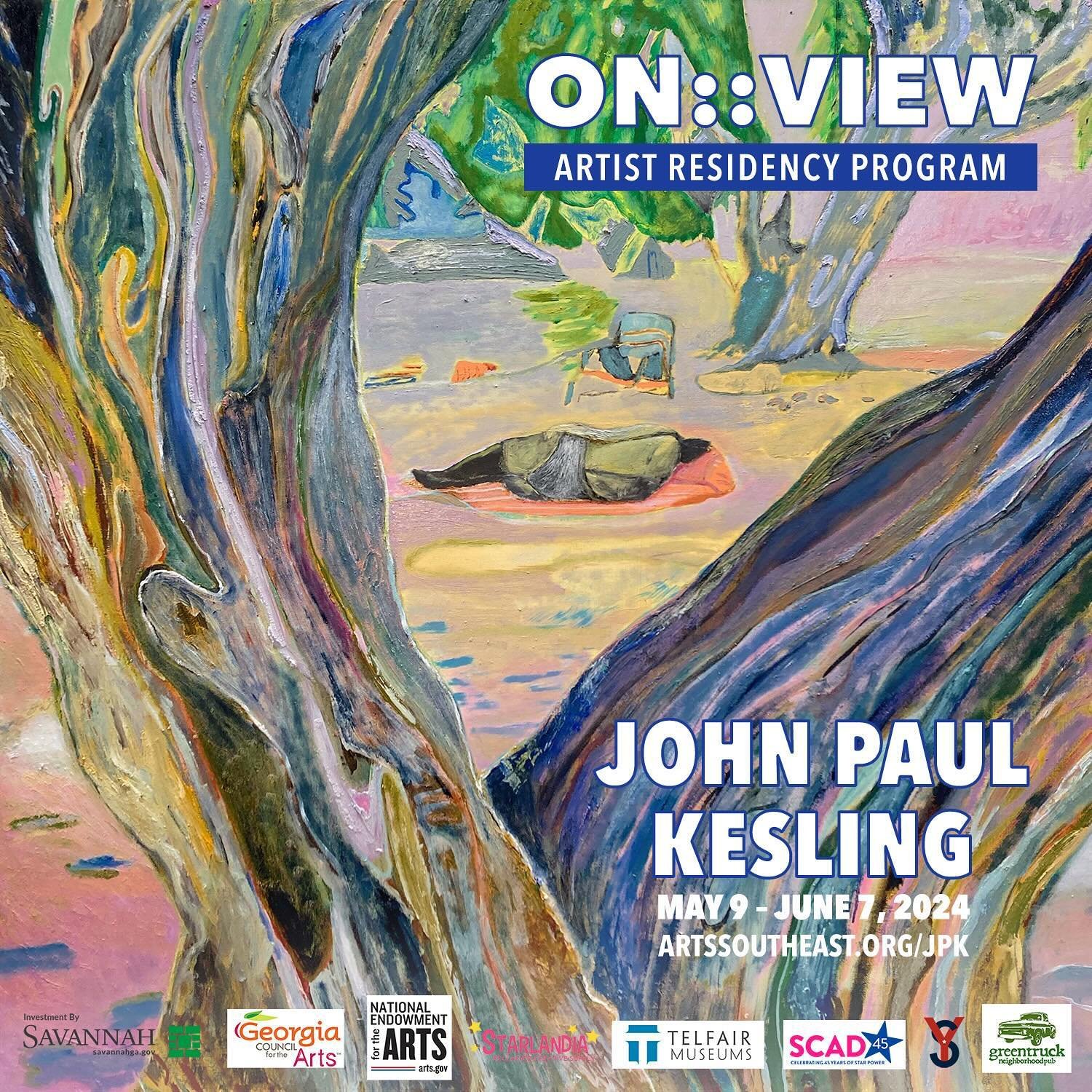 Up Next in the @onviewresidency: @johnpaulkesling (Nashville, TN)

May 9 &ndash; Jun 7, 2024

Artist Talk: Sat, Jun 1 at 2PM

Project Finale: Fri, June 7 from 5 - 9PM in conjunction with #FirstFridaysInStarland and the release of @impact.magazine.sav
