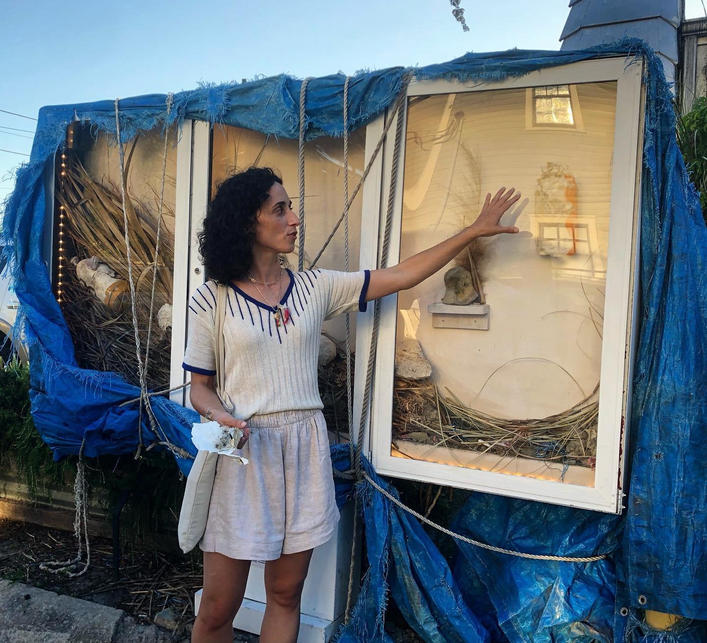 Thank you for a beautiful evening at Rebecca Braziel&rsquo;s Artist Talk &amp; Walk in celebration of her installation, &ldquo;Acquisition,&rdquo; at the Drive Thru Art Box at Green Truck Pub. 

&ldquo;Acquisition&rdquo; is on display thru June 18th 