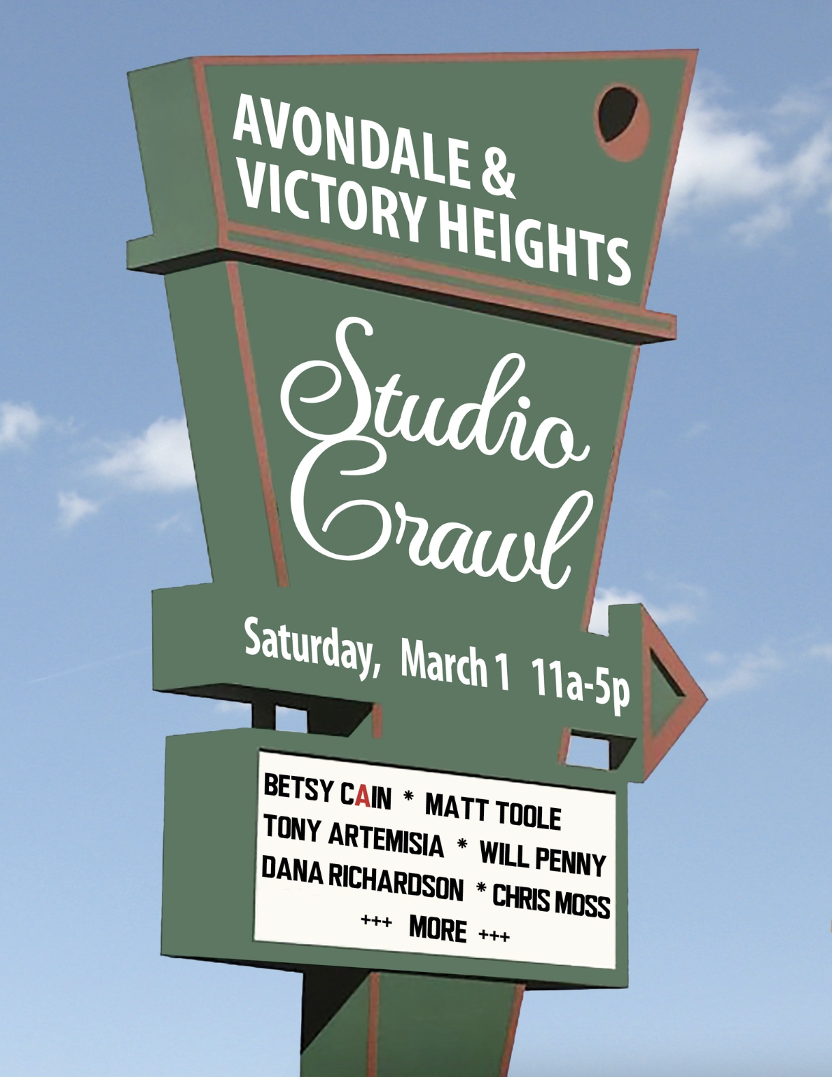 Avondale / Victory Heights Studio Crawl