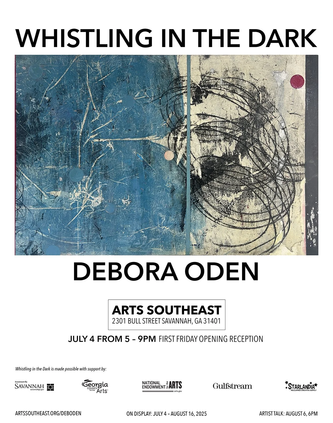 The Ellis Gallery: Debora Oden: "Whistling in the Dark"