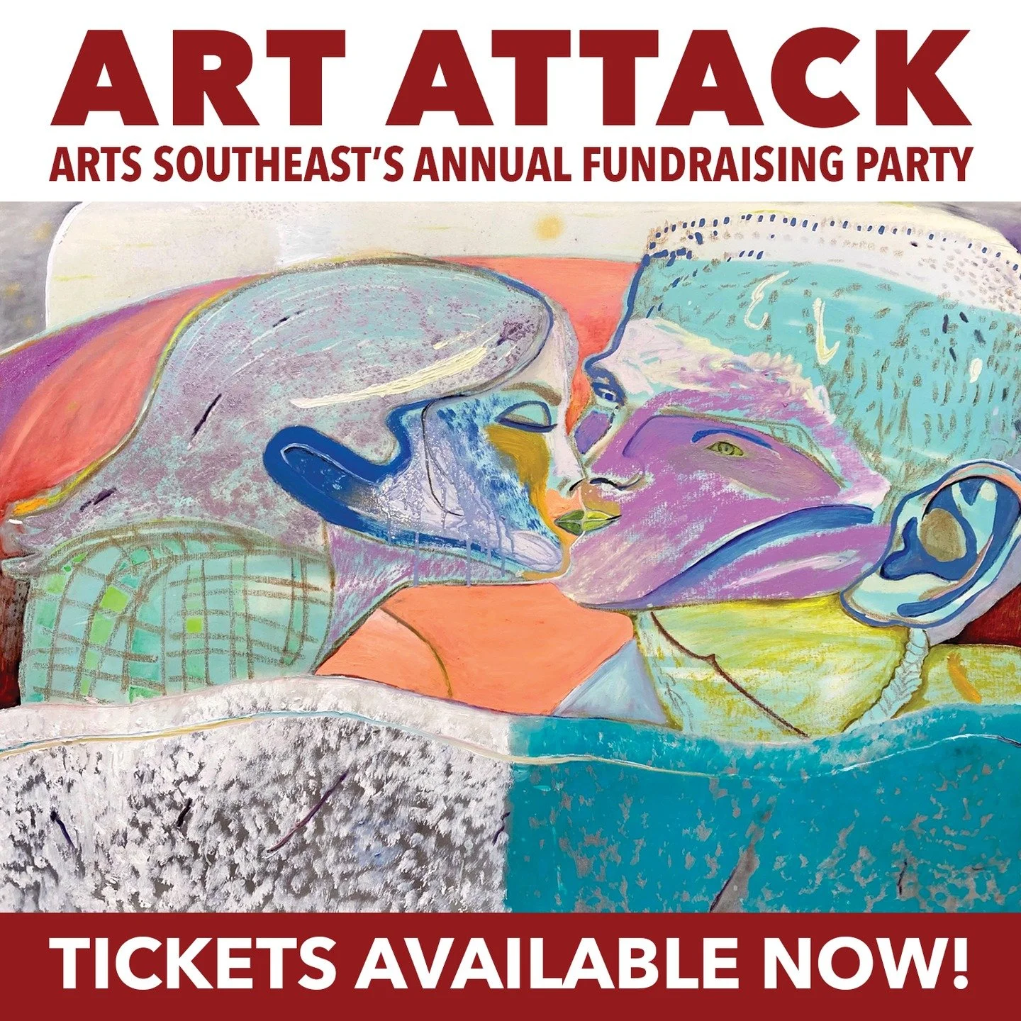 We are so excited to announce that tickets for ART ATTACK, ARTS Southeast&rsquo;s Annual Fundraising Party, are now LIVE! 

Join us on Thursday, November 13th at Soho South for an evening where art, music, food, and energy collide. Guests will experi