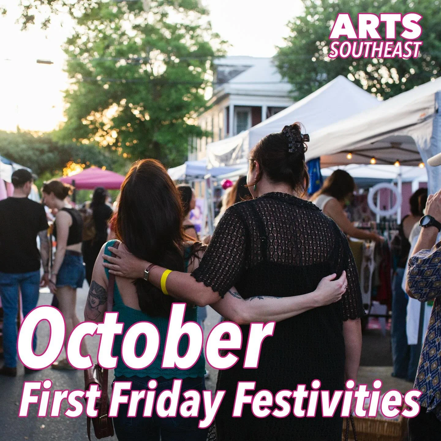 Join us this Friday, October 3rd from 5 - 9PM for First Friday! @starlandfirstfridays 

October First Friday festivities include:
 
🌟 IMPACT Arts + Culture Magazine Vol. 4 No. 2 Release Party! @impact.magazine.sav

🌟 Our Fall Sulfur Street Fair! Fe
