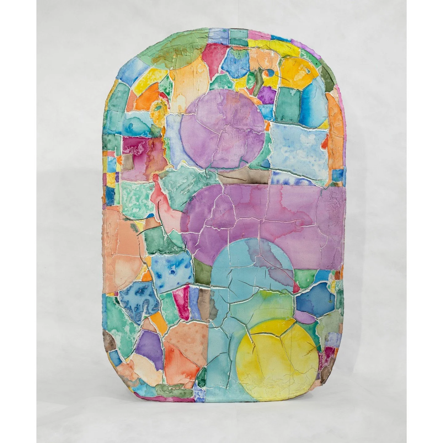 Chris Moss, &ldquo;paleo lisp.&rdquo; Acrylic, paper clay, acrylic medium and natural pigment inks, 19.25 x 29.375 x 9.75 inches. ⁠
⁠
@mrhopthescissor⁠
⁠
On Display in &quot;Yoink! New works by Chris Moss,&quot; A solo exhibition by Chris Moss at Tho