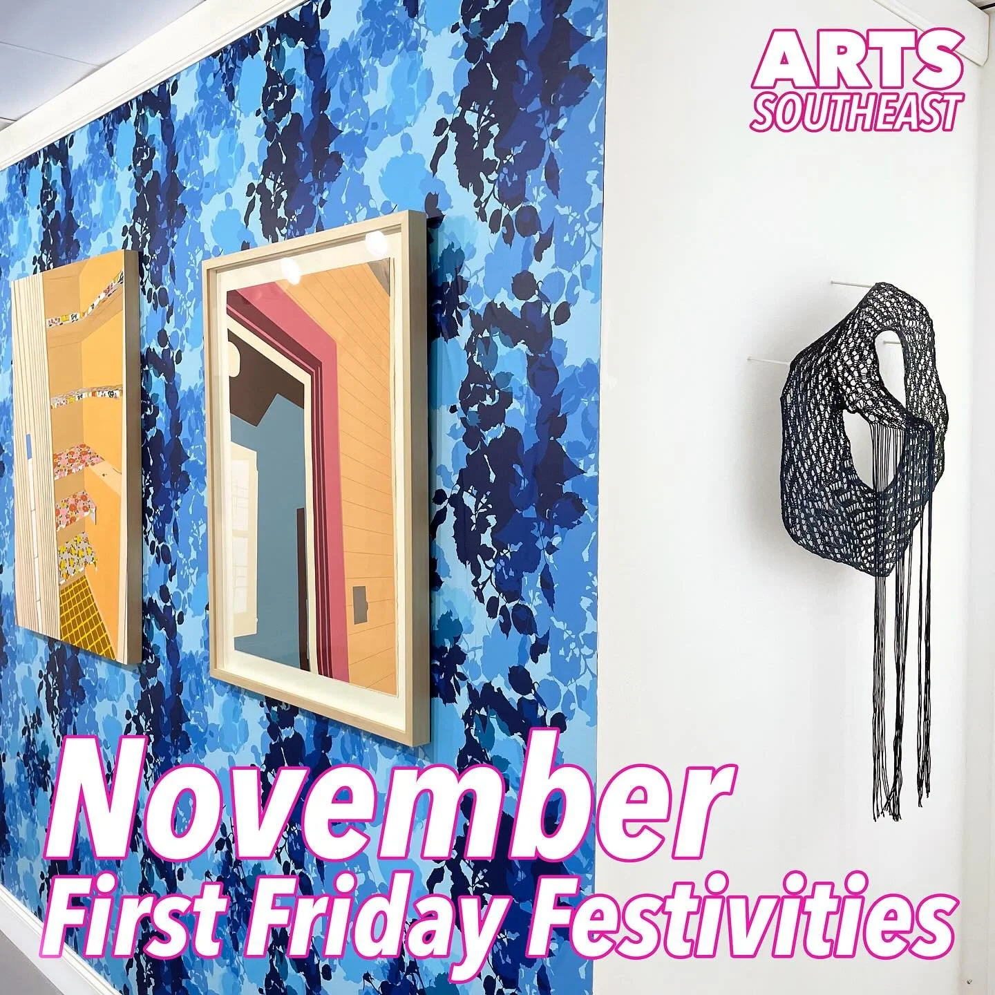 Join us this Friday, November 7th from 5 - 9PM for First Friday! @starlandfirstfridays 

November First Friday festivities include:
 
🌟 Opening Reception for &ldquo;Speculative Structures,&rdquo; a Group Exhibition in The Ellis Gallery featuring wor
