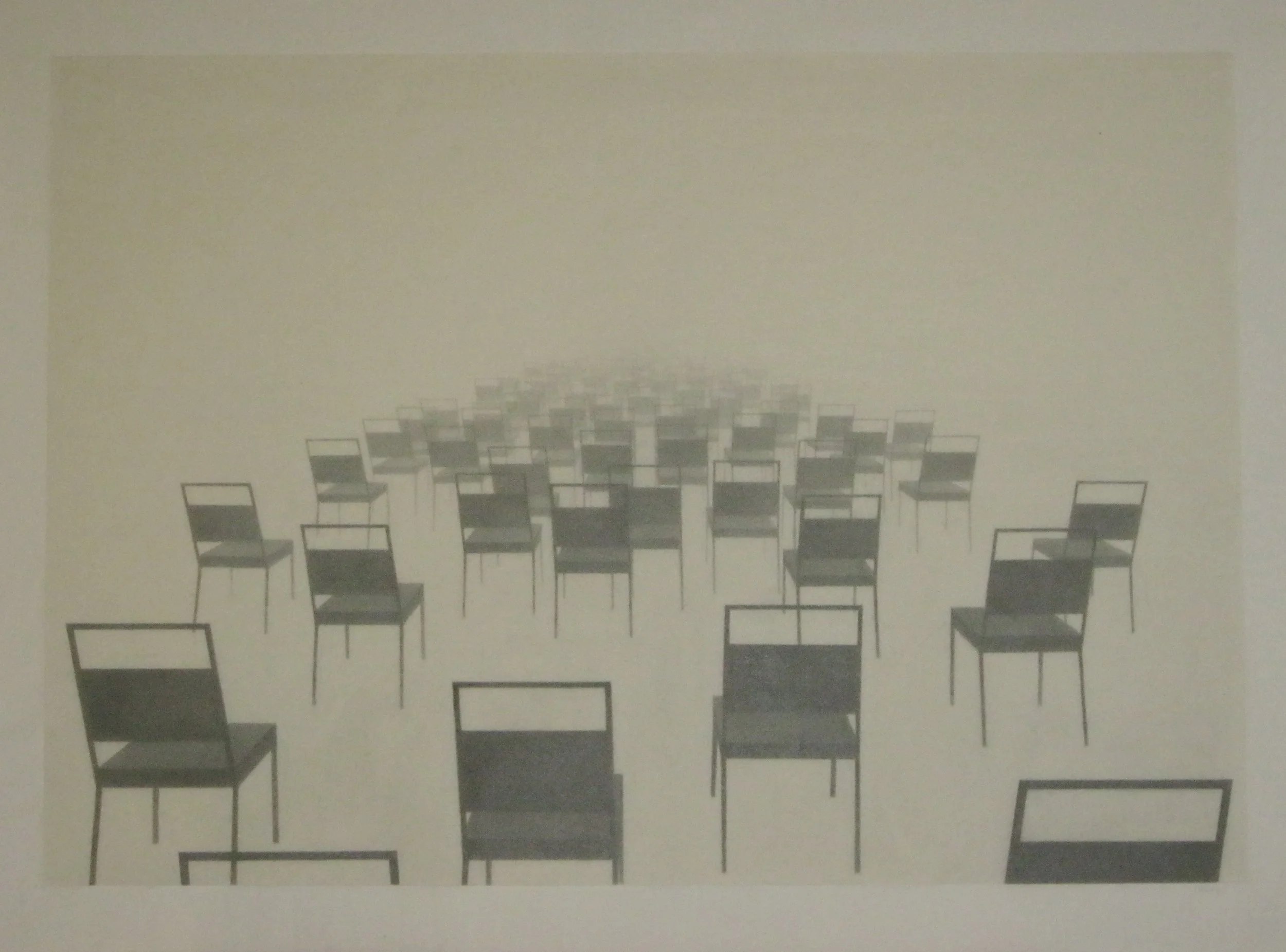  Maggie Evans,   Compulsive Congestion   (2012) Graphite pencil on paper, 18 x 26 inches. $2400 