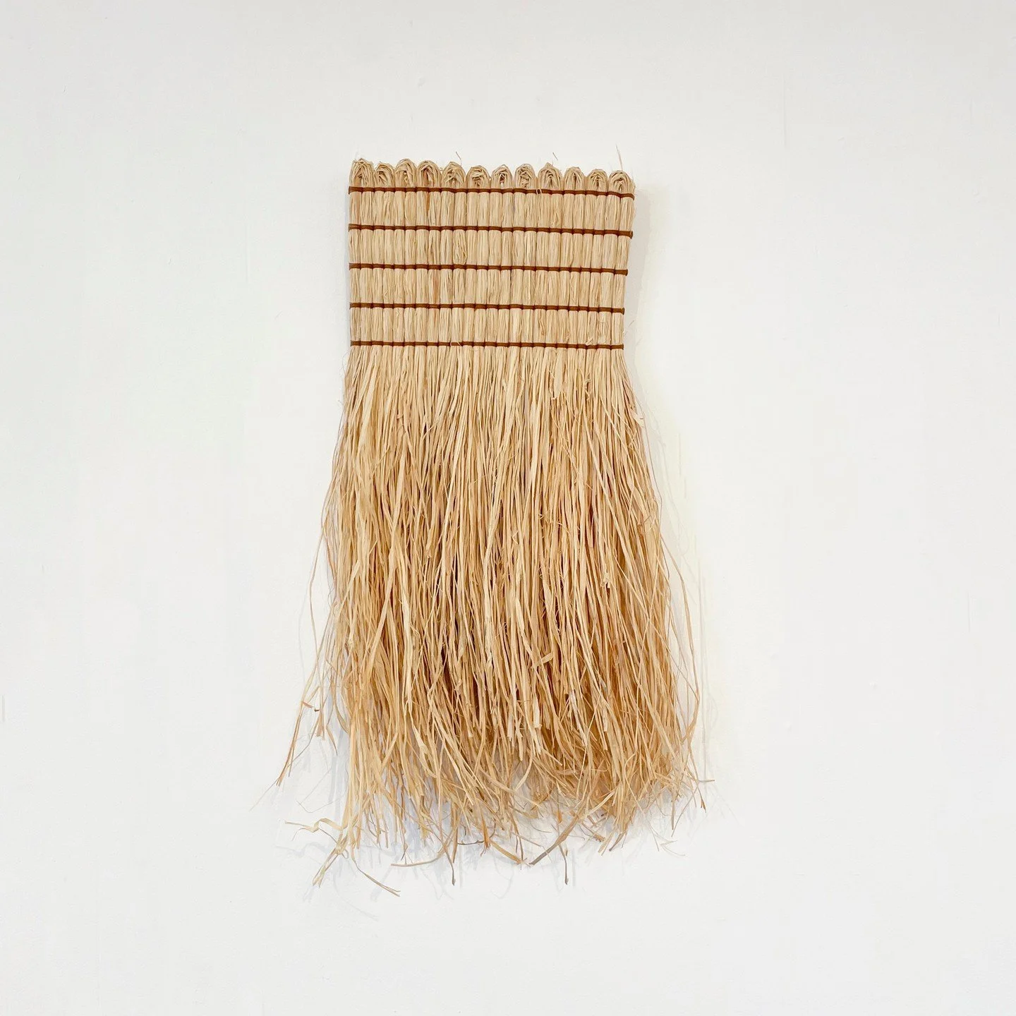 Eliza Bentz, &ldquo;Meditation on Breath 016.&rdquo; Linen and raffia, 15 x 28 inches. ⁠
⁠
@eliza.bentz⁠
⁠
On Display in &ldquo;Speculative Structures,&rdquo; A Group Exhibition featuring Eliza Bentz, Maggie Evans, Jennifer Moss, Sharon Nowood and Jo