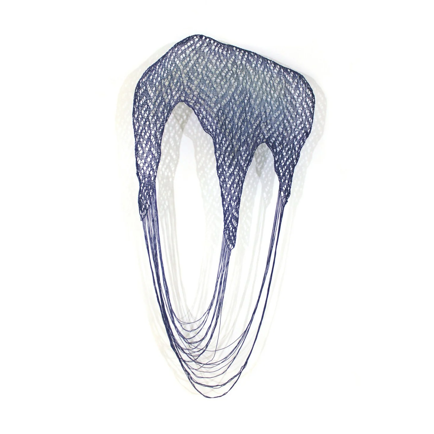 Jennifer Moss, &ldquo;Float 01.&rdquo; Cotton and reactive dye, 48 x 24 inches. ⁠
⁠
@jenniferemoss⁠
⁠
On Display in &ldquo;Speculative Structures,&rdquo; A Group Exhibition featuring Eliza Bentz, Maggie Evans, Jennifer Moss, Sharon Nowood and Joanna 