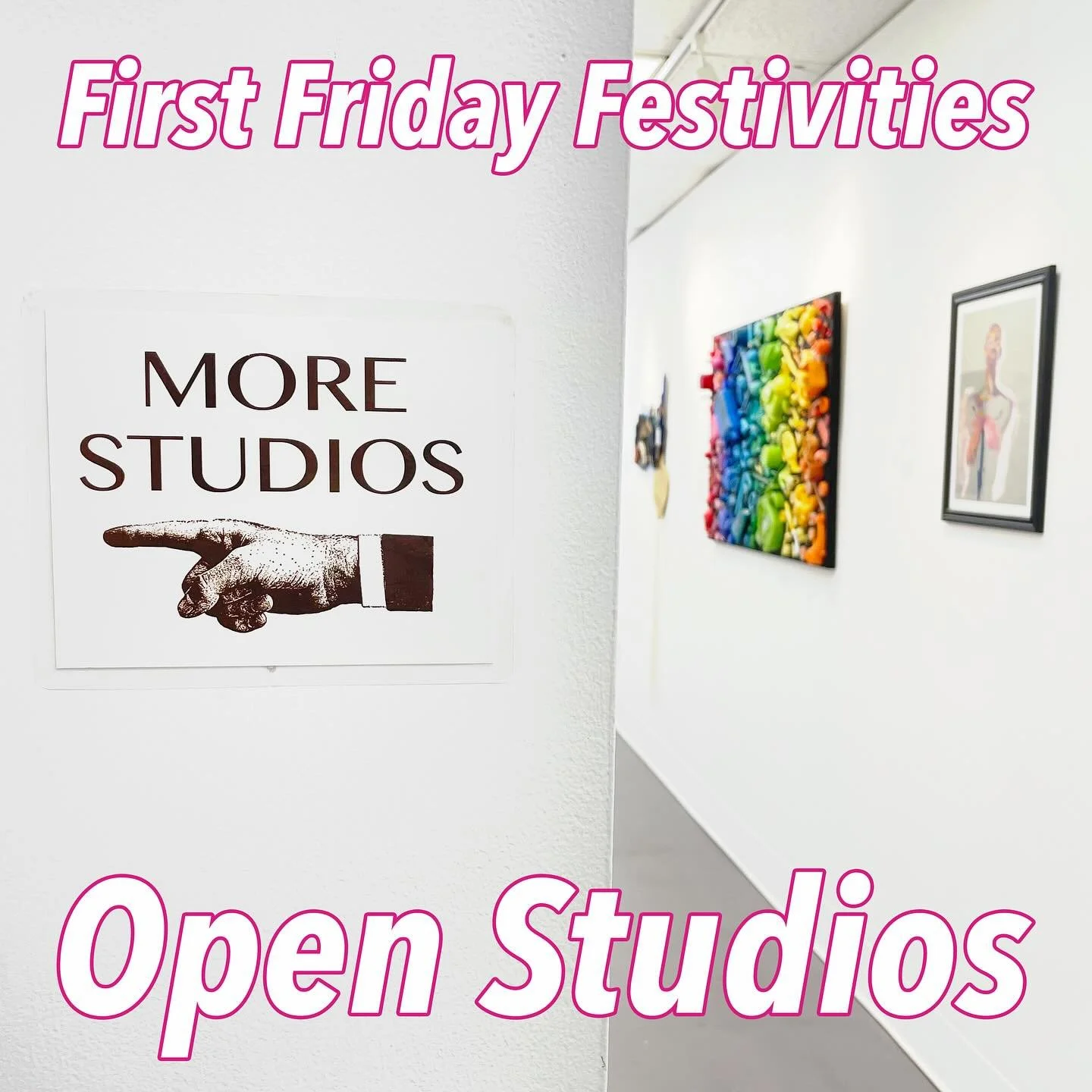 Come through for Open Studios at ARTS Southeast tonight from 5 - 9PM! Featuring: 

Incubator Artist Initiative: Isaac McCaslin @isaacmccaslin (📸 : @alexmendiart )
Studio 1: Em Koenig @_emkoenig 
Studio 8: Adrienne Berkland @adrienneberklandart
Studi