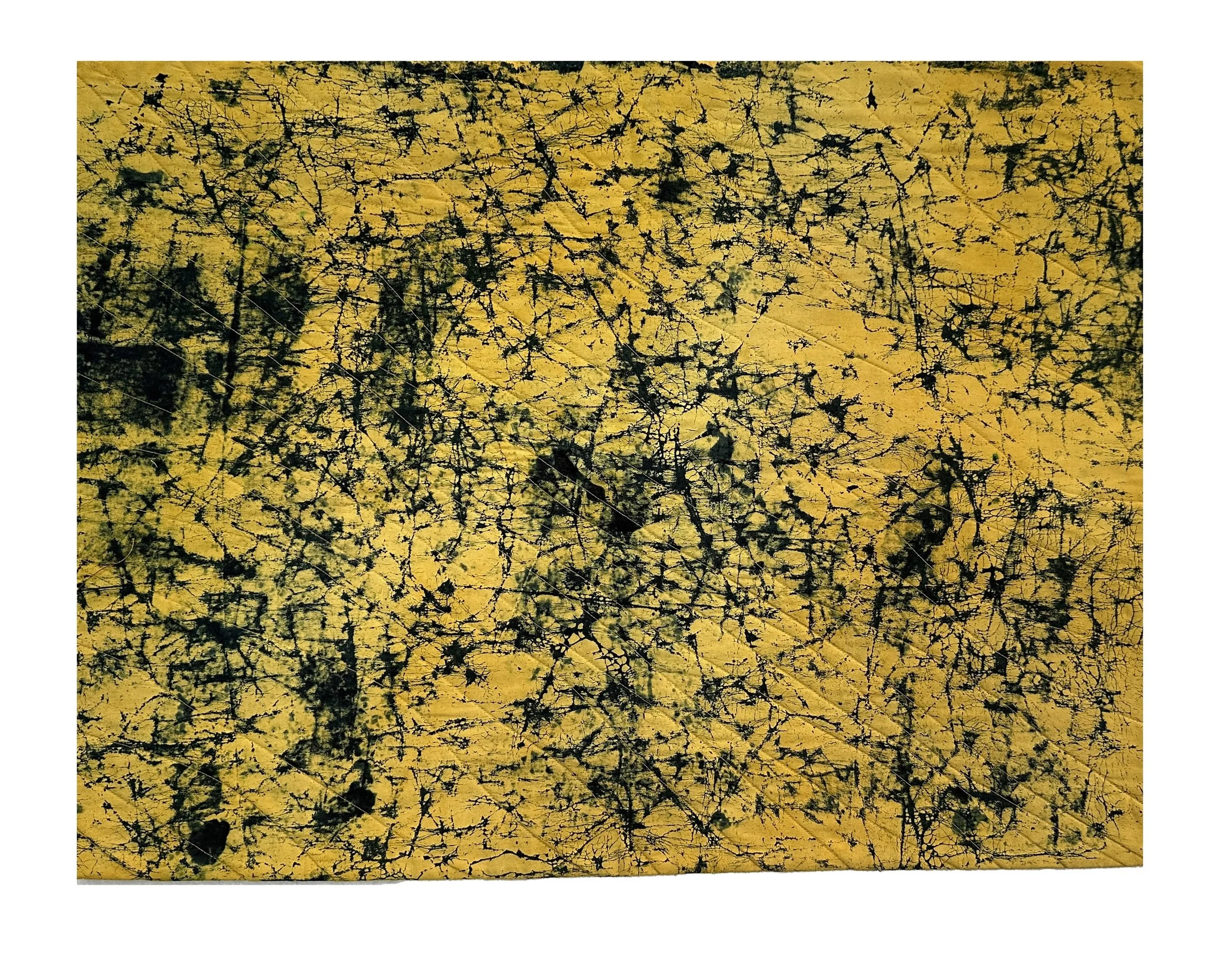  Sheryl St. Germain, “Memory,” 2020. Hand-dyed quilt, 28 × 21 inches.  