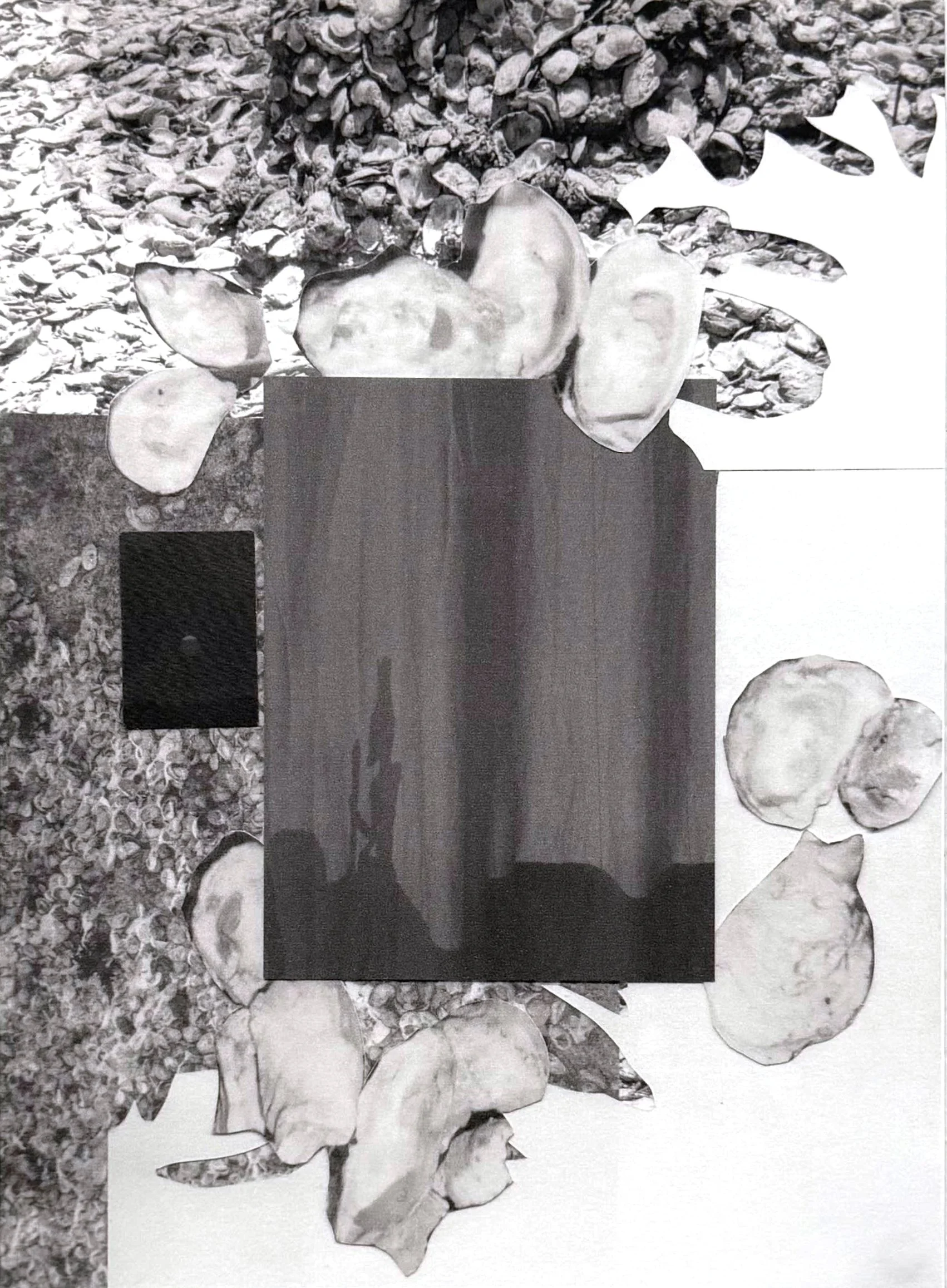  Davion Alston, “A Dance around The Bed, Cut Pieces,” 2024 - 2025. Inkjet print on 8.5 x 11 inch archival matte paper.  